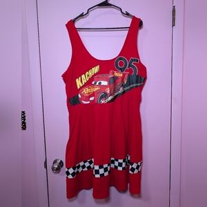 Disney Pixar Cars Lightning McQueen Dress